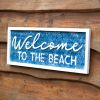 Welcome to the Beach Wall Sign