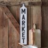 Market Paddle Sign