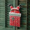 Magnetic Christmas Countdown Sign