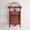 Wood and Iron Sled Shelf