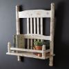 Farmhouse Chair Shelf