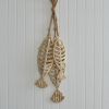 Set of Three Textured Fishbones