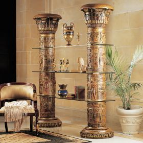 COLUMNS OF LUXOR SHELVES                    FRT-NR