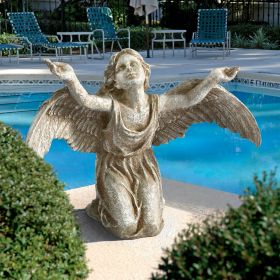 HEAVENS DEVOTION ANGEL STATUE