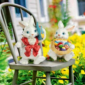 CONSTANCE AND MORTIMER EASTER BUNNIES