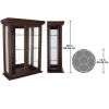 WALNUT COUNTRY TUSCAN CURIO CABINET             NR