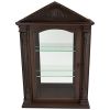 ESSEX HALL HARDWOOD CURIO CABINET