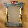 WADJET MIRROR W/ COBRA SCONCES                  NR