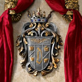 DRACULA COAT OF ARMS PLAQUE