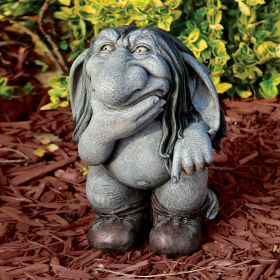 PONDERING SYLVESTER GNOME STATUE