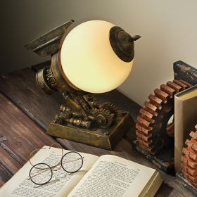 STEAMPUNK AIRSHIP LAMP