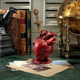 EDGAR ALLEN POE'S TELL-TALE HEART SCULPTURE