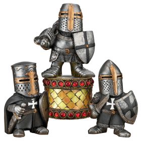 S/3 MEDIEVAL KNIGHTS