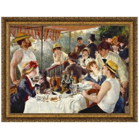 49X38 LUNCHEON OF THE BOATING PARTY 1881        NR