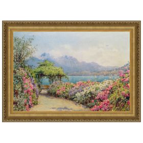 45X34 LAKE COMO FROM THE VILLA                  NR