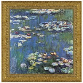 48.5X48.5 WATERLILIES 1914                  FRT-NR