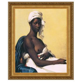 39X46 PORTRAIT OF A NEGRESS 1800                NR