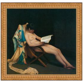 48.5X46.5 THE READING GIRL 1887             FRT-NR