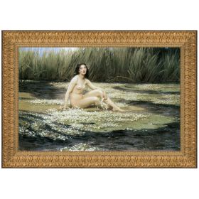 48.5X34 THE WATER NYMPH 1908                    NR