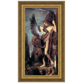 26X47 OEDIPUS AND THE SPHINX 1864               NR