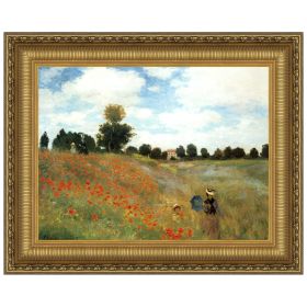 47.5X38 POPPY FIELD AT ARGENTEUIL 1873          NR