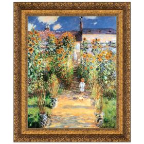 38X46.5 ARTISTS GARDEN AT VETHEUIL 1880         NR