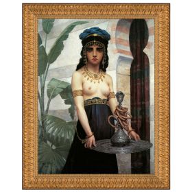 38X48.5 THE HAREM SERVANT GIRL 1874             NR