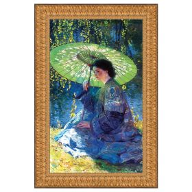 29.5X47.5 THE GREEN PARASOL 1909                NR