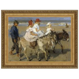 45X32 DONKEY RIDES ON THE BEACH 1901            NR