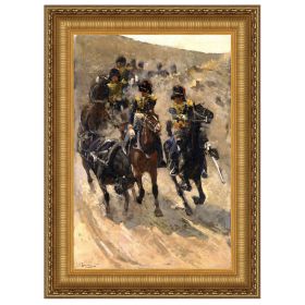 32X48 THE YELLOW RIDERS 1886                    NR