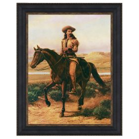 36X48 BUFFALO BILL ON CHARLIE 1865              NR