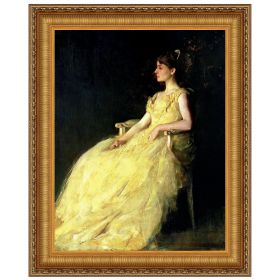 41.5x51 A LADY IN YELLOW 1888                   NR