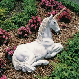 LARGE MYSTICAL UNICORN OF AVALON STATUE         NR