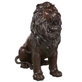 LEFT SENTINEL LION BRONZE                   FRT-NR