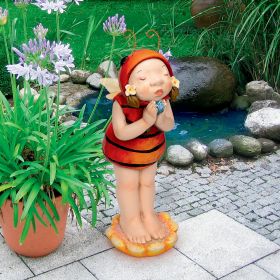 SARAH THE LADY BUG FAIRY STATUE