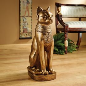 GOLDEN BASTET STATUE