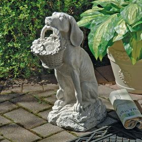 MANS BEST FRIEND DOG STATUE