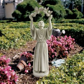 ST FRANCIS DOVES OF PEACE STATUE