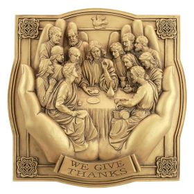 GIVING THANKS LORDS SUPPER PLAQUE