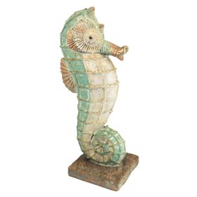 MEDIUM SEABISCUIT SEAHORSE STATUE