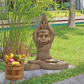 MONKEY MANTRA ZEN ANIMAL STATUE