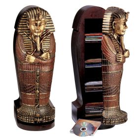 KING TUT SARCOPHAGUS CD CABINET                 NR