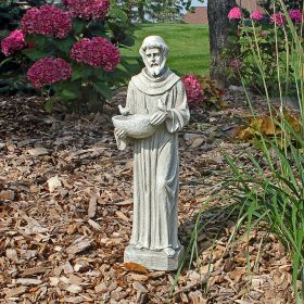 SMALL NATURES NURTURER ST FRANCIS STATUE