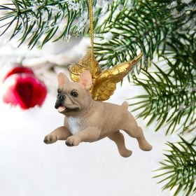 ANGEL FRENCH BULL ORNAMENT