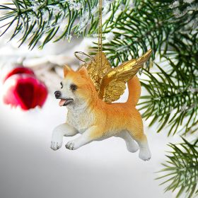 ANGEL WELSH CORGI ORNAMENT