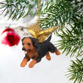 ANGEL ROTTWEILER ORNAMENT