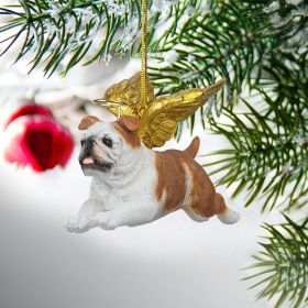 ANGEL BULLDOG ORNAMENT