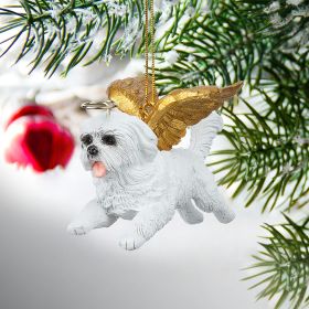 ANGEL MALTESE ORNAMENT