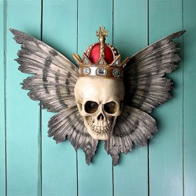 MORTALITY DEATHS SCULL WALL SCULPTURE