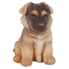 GERMAN SHEPHERD PUPPY PARTNER STATUE